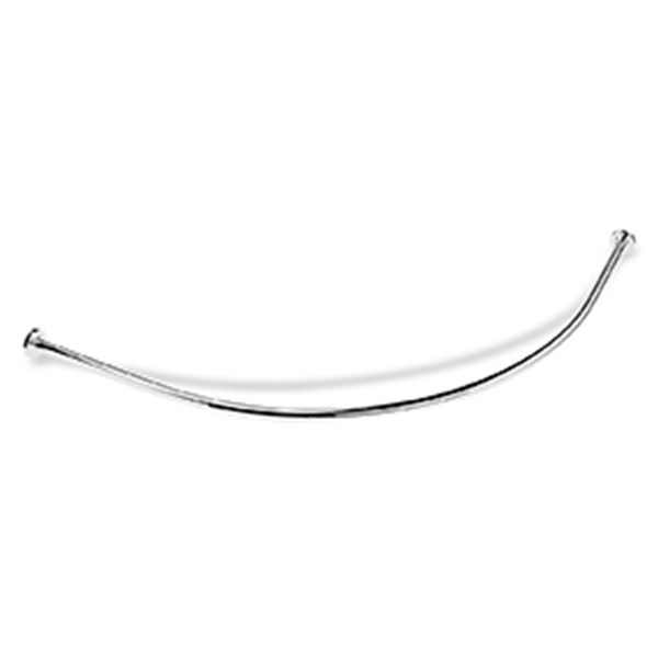 Brass curved support bar for tent