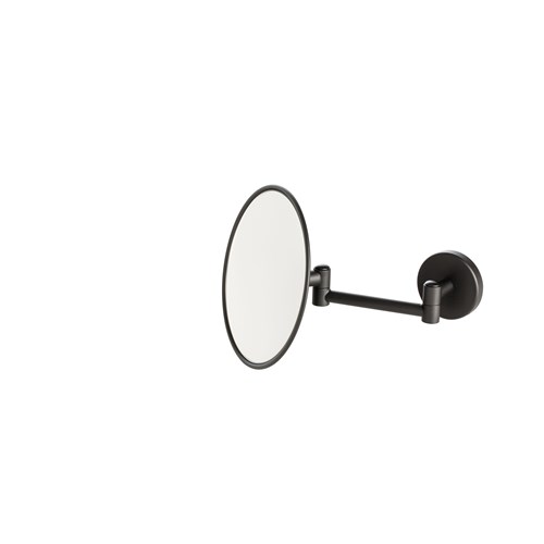 Wall mounted enlarging mirror 3 x with single adjustable support