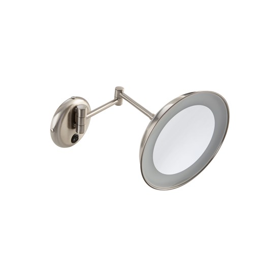 Wall monde enlarging mirror 4x with LED light