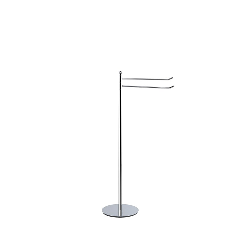 Free-standing upright with 2 towel holders