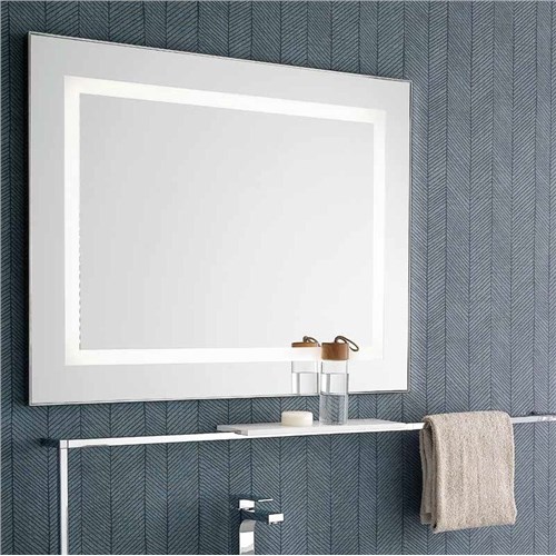 Mirror with perimeter Led and 3 cm internal sandblasting