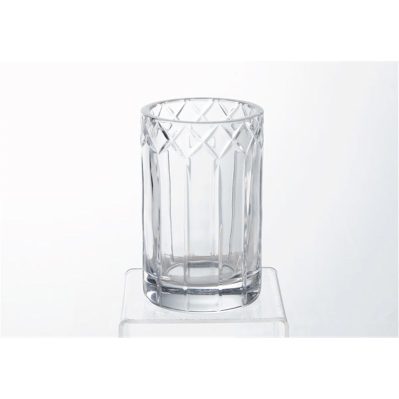 Crystal glass holder