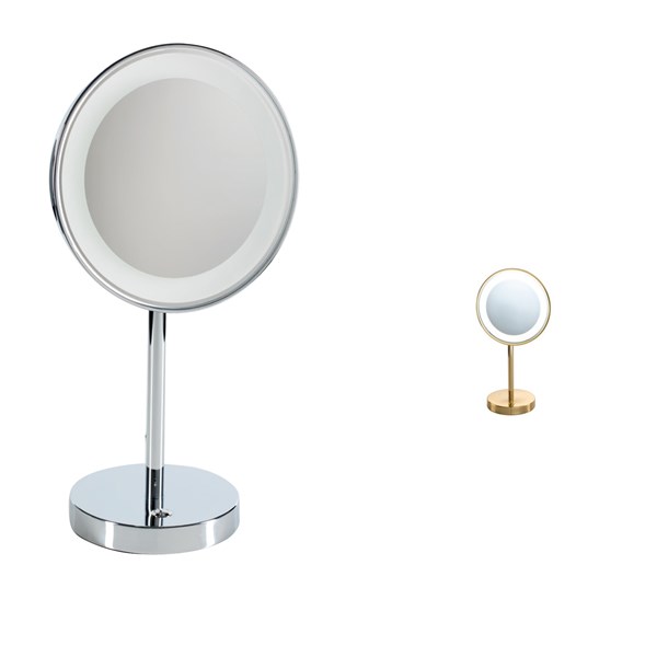 3x magnifying mirror with battery