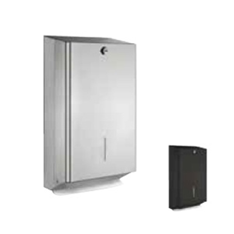 Stainless steel distributor paper towels