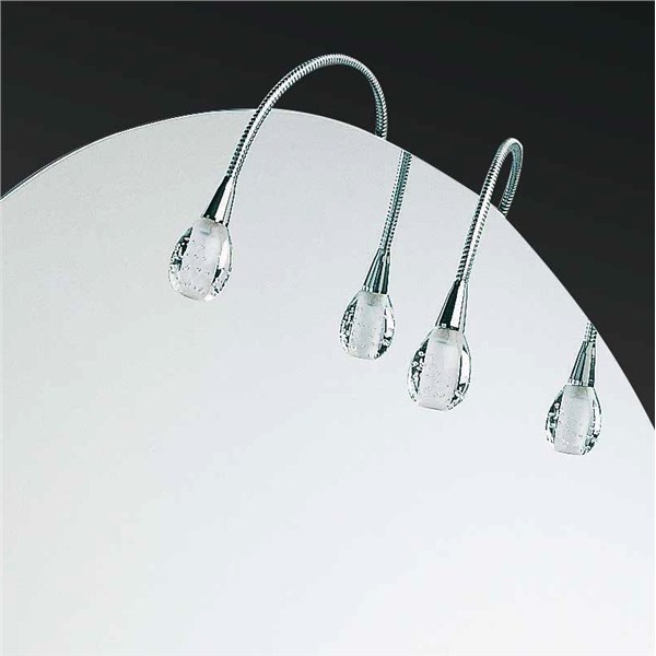 Applique with fixing for mirror and transformer