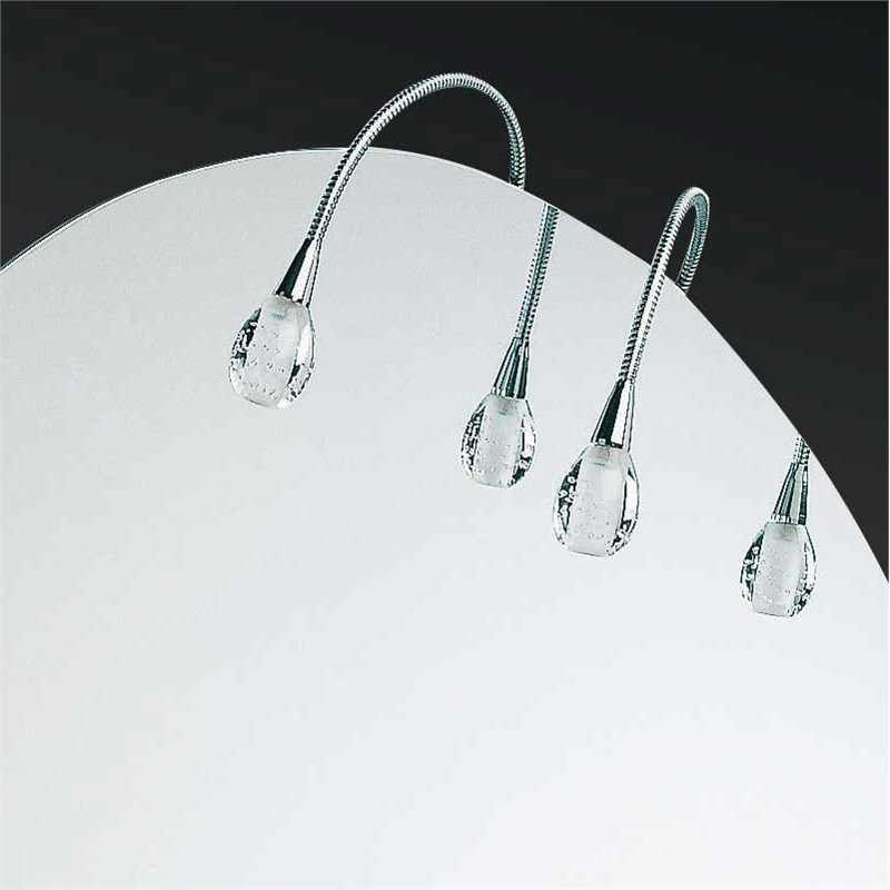 Applique with fixing for mirror and transformer