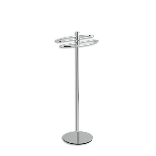 Free-standing upright with 2 towel holders