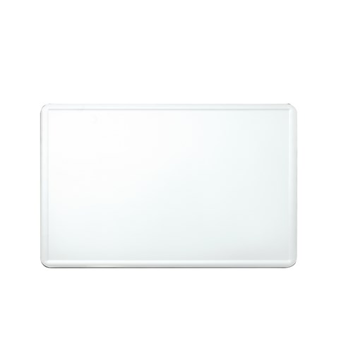 Cut rectangular mirror with grind