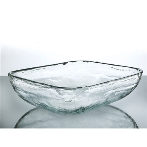 891 Square crystal wash basin / Murano's
