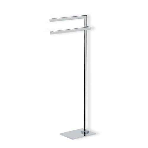 Free-standing upright with 2 towel holders