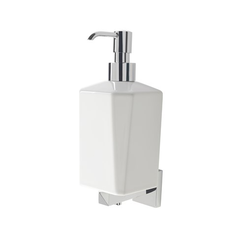 Ceramic liquid soap dispenser holder