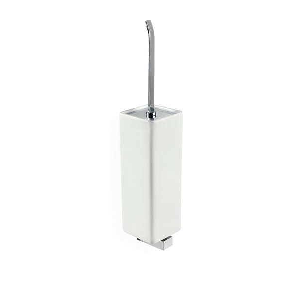 Wall mounted toilet brush