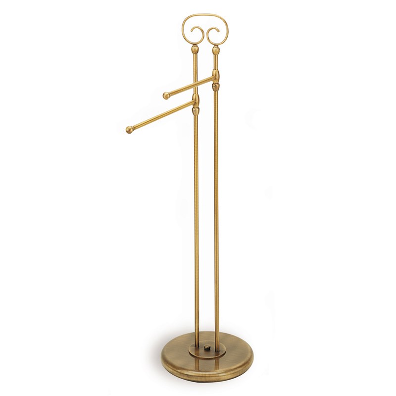 Free-standing upright with 2 towel holders