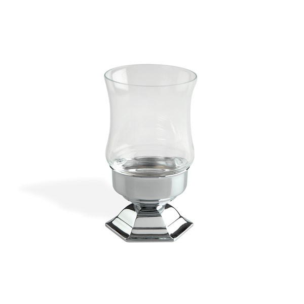 Glass holder with base