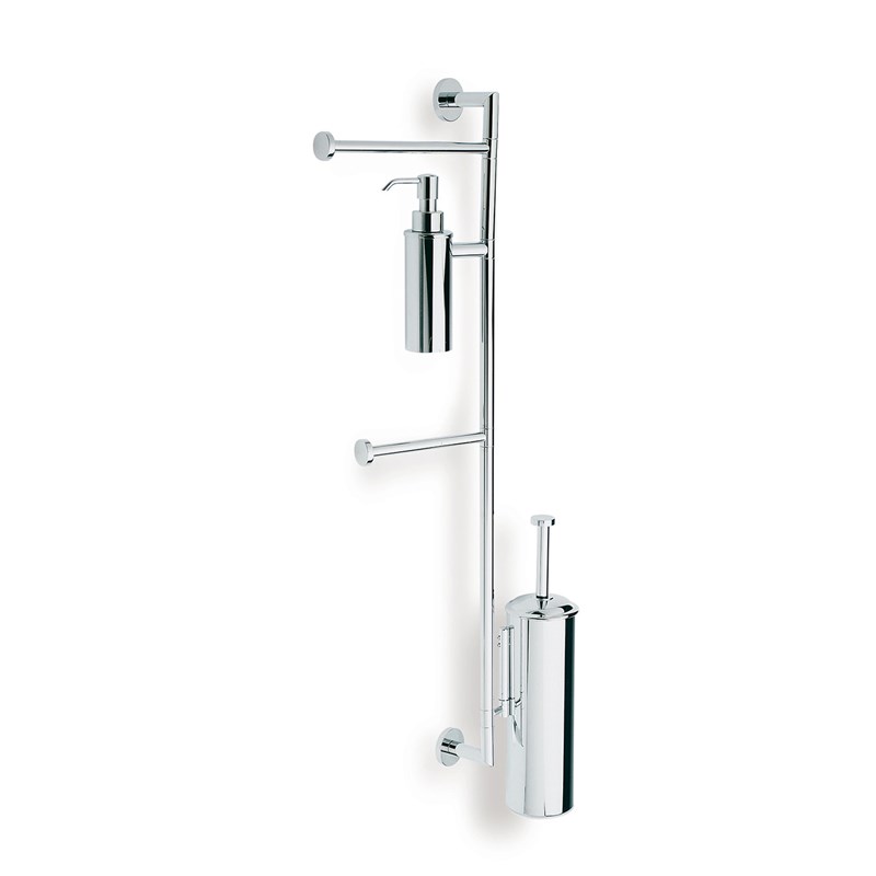 Wall mounted modular column for wc/bidet