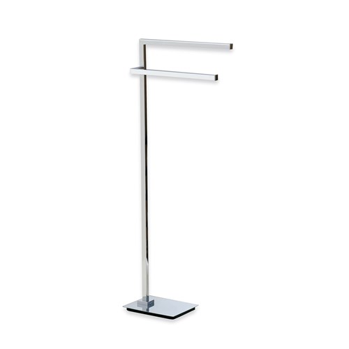 Free-standing upright with 2 towel holders
